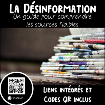 Preview of French Resource, La Désinformation - Comprendre les Sources Fiables