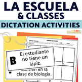 La Escuela Spanish School Vocabulary Running Dictation Spa