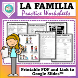 La Familia - Family Spanish Worksheets