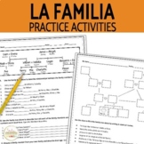 La Familia Family Tree in Spanish Practice Activities with