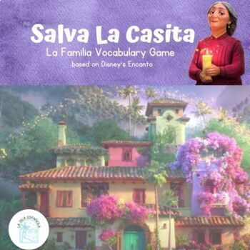 Preview of La Familia | Family Vocabulary Game Based on Encanto