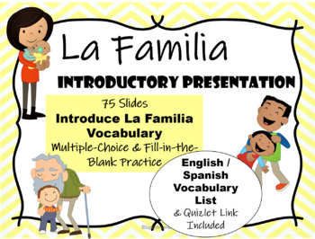 Preview of La Familia Introductory Presentation & Practice