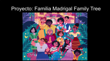 Preview of La Familia Madrigal Family Tree