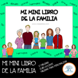 La Familia, Mini Libro. Español / Spanish (Incluye plantil