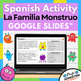 La Familia Monstruo • Describing a Monster Family in Spani