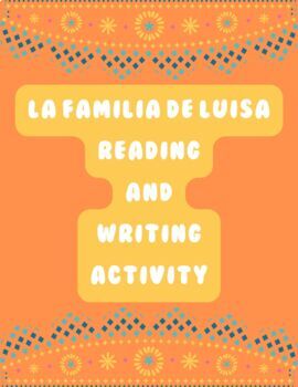 Preview of La Familia Reading and Writing