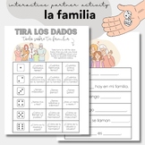 La Familia | Spanish Family Vocab | Interactive Partner Activity