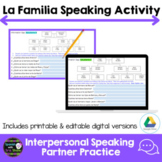 La Familia: Spanish Interpersonal Speaking Information Gap