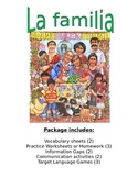 La Familia -  Spanish activities to master talking about family