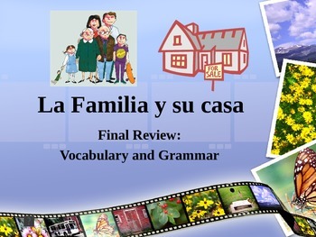 Preview of La Familia, Tener, Possessive Adjectives