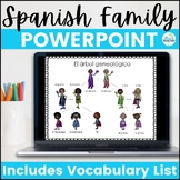 La Familia de Superheroes Spanish Family PowerPoint Lesson