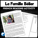 La Famille Bélier - French movie activities to accompany t