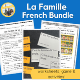 La Famille Bundle - game, worksheets and activities