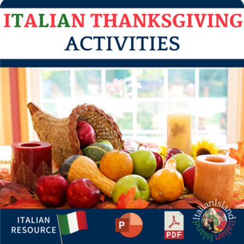 Preview of La Festa del Ringraziamento - Thanksgiving Day in Italian