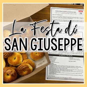 Preview of La Festa di San Giuseppe: Zeppola Delights | March 19 | Digital | Italian