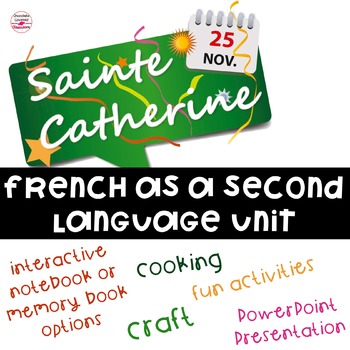 Preview of La Fête de la Sainte Catherine Mini Unit