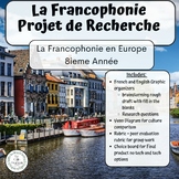 La Francophonie || French Culture in Europe || Research Pr