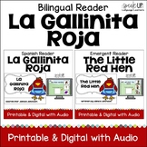 Bilingual Gallinita Roja Fairy Tale Reader Easy Beginning 