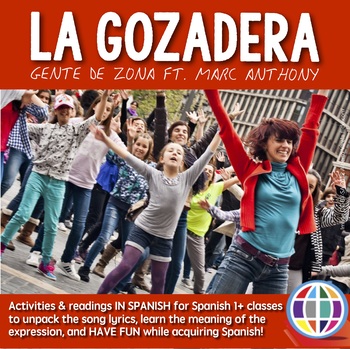 Preview of La Gozadera by Gente de Zona ft. Marc Anthony song activities