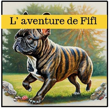 Preview of Reading comprehension  La Grande Aventure de Fifi (2024) Short Stories French La