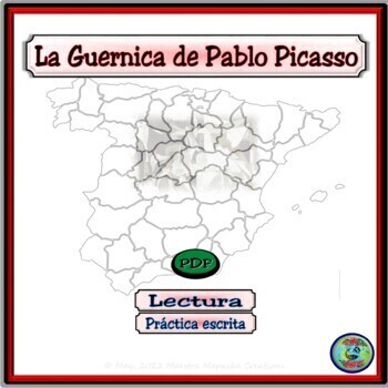 Preview of La Guernica de Pablo Picasso Reading Comprehension