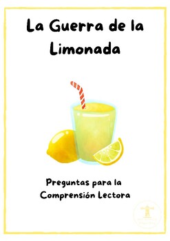 Preview of La Guerra de la Limonada - Preguntas para la Comprensión Lectora