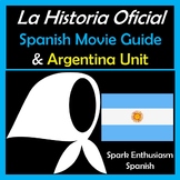 La Historia Oficial Movie Packet & Argentina Unit in Spanish