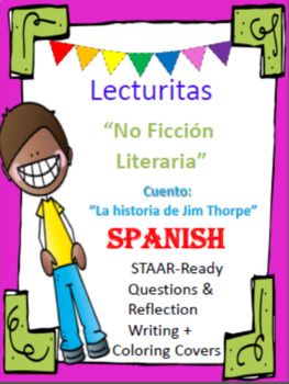 Preview of Lecturitas - Biografia -La Historia de Jim Thorpe - Spanish No Ficcion Literaria