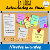 La Hora: Spanish choice board for Google Slides™. Distance