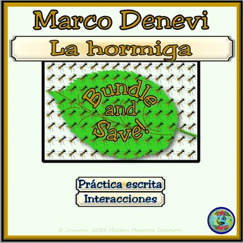 Preview of La Hormiga de Marco Denevi Literature, Politics, Science Super Bundle