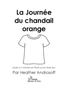 Preview of La Journée du chandail orange - Version en noir et blanc