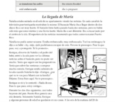 La Llegada de María - Spanish CI Lesson