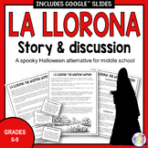 La Llorona - Halloween Lesson - Hispanic Heritage Month - 