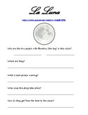 La Luna Disney Pixar Companion Worksheet