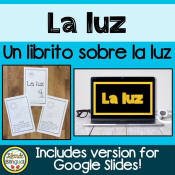 Preview of La Luz Light Mini Book and Presentation in Spanish