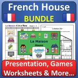 La Maison French House Unit Activities in French BUNDLE