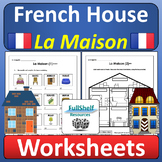 Parts Of The House Worksheet | Teachers Pay Teachers