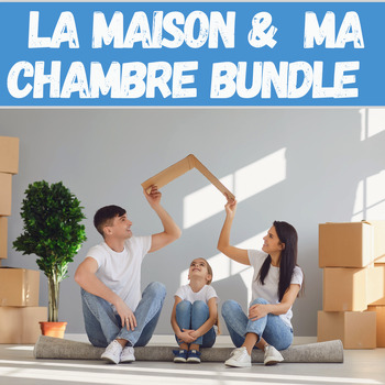 Preview of La Maison & Ma Chambre | Les Pièces & Les Meubles | Bundle
