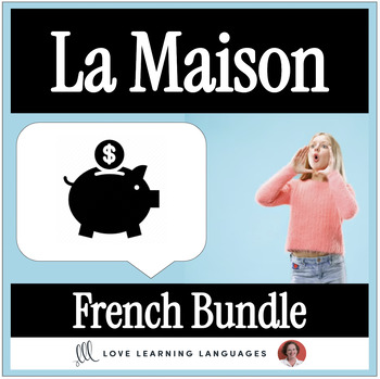 La Maison - French house and home games and activities bundle | TPT