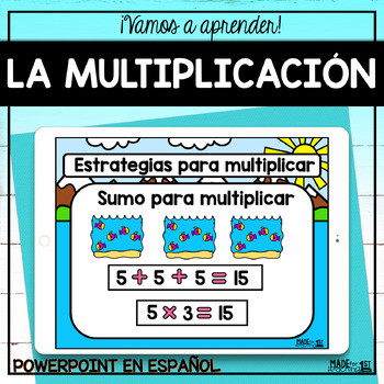 Preview of La Multiplicación | Spanish PowerPoint