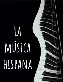 Preview of La Música Hispana - Student Information Packet for Hispanic Music Unit