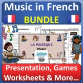 La Musique French Music Thematic Unit FSL Activities in Fr