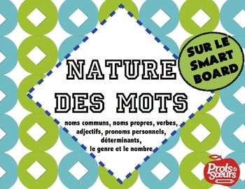 Preview of French Grammar / La Grammaire / Mots fréquents// Leçon sur Notebook
