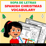Feliz Navidad, Christmas: Spanish Word Search - Vocabulari