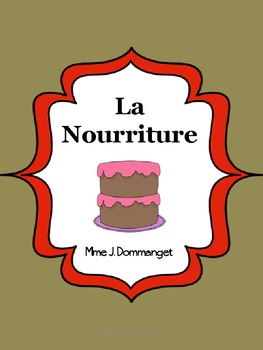 Preview of La Nourriture