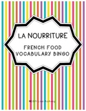 La Nourriture (French Food) Bingo