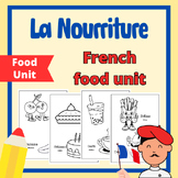 La Nourriture - French Food and Drink Unit, food vocabular