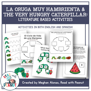 Preview of La Oruga muy Hambrienta / Very Hungry Caterpillar Literature Based Activities
