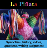 La Piñata - history, videos, & writing activities