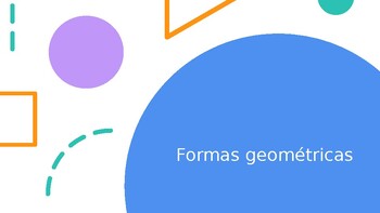 Preview of La Pinata y las formas geométricas.